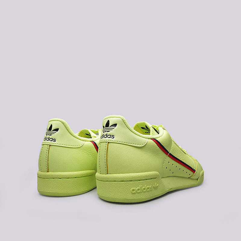  салатовые кроссовки adidas Continental 80 B41675 - цена, описание, фото 4